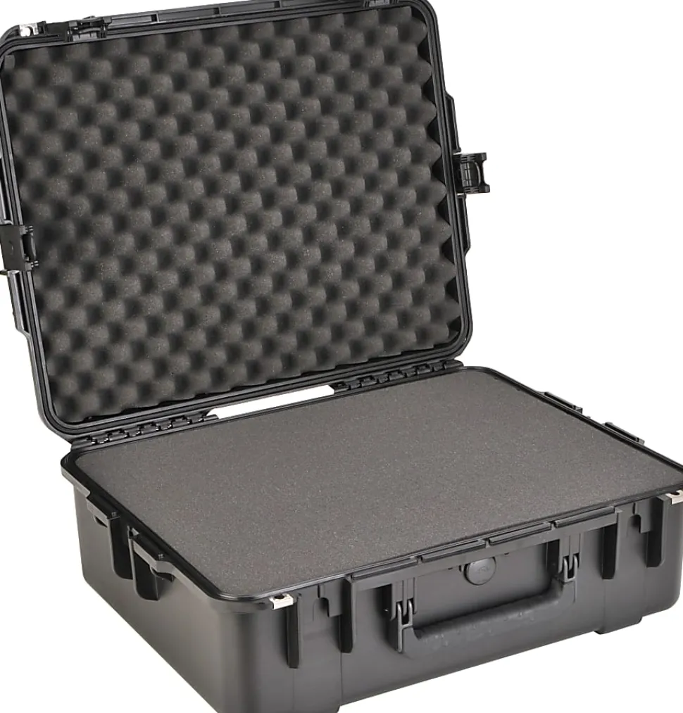 SKB Cases iSeries Protective Case With Cubed Foam, 22" x 17" x 7-7/8", Black