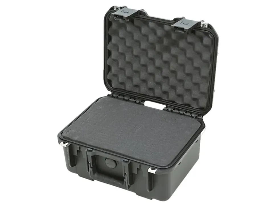 SKB Cases iSeries Protective Case With Foam, 13" x 9-1/2" x 6-1/2", Black