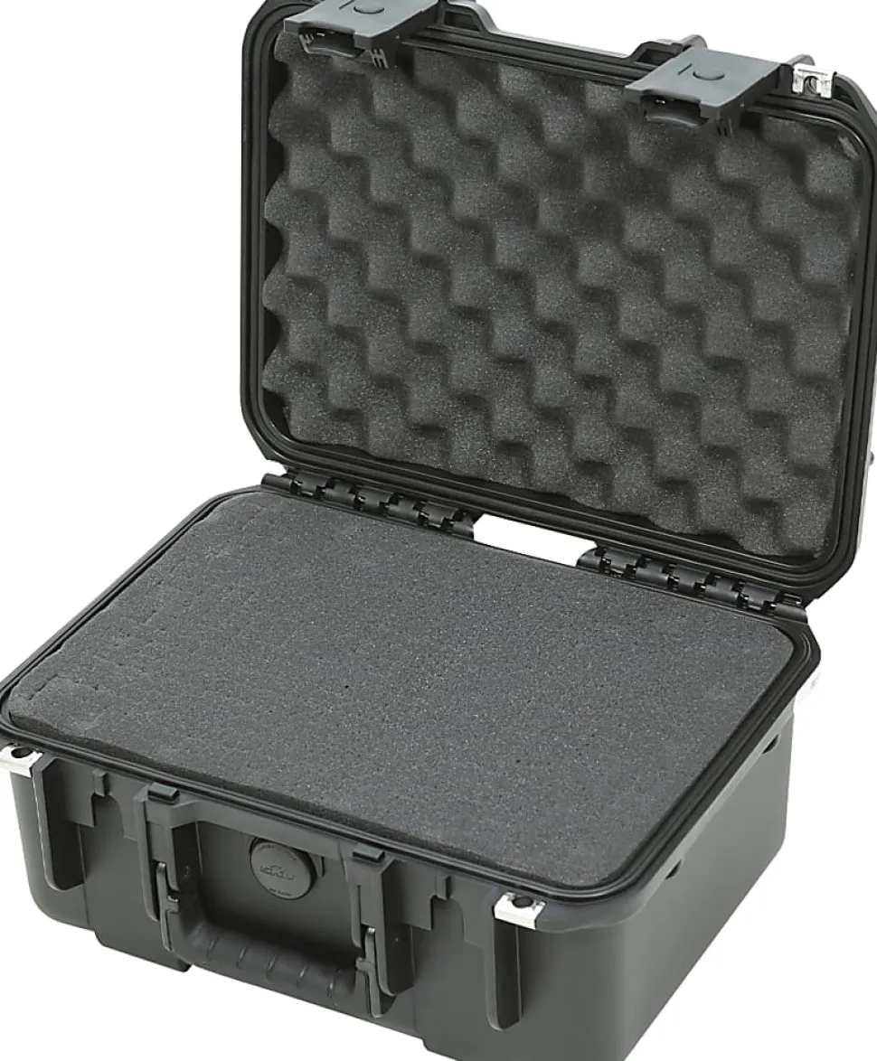 SKB Cases iSeries Protective Case With Foam, 13" x 9-1/2" x 6-1/2", Black