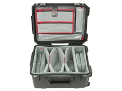 SKB Cases iSeries Protective Case With Cubed Foam, 21" x 12" x 8", Black