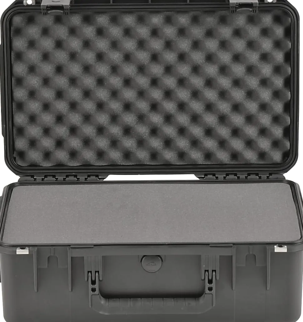 SKB Cases iSeries Protective Case With Cubed Foam, 21" x 12" x 8", Black