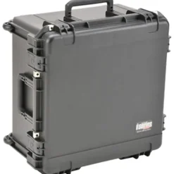 SKB Cases iSeries Protective Case With Cubed Foam And In-Line Wheels, 22-1/2"H x 22-1/2"W x 12-1/4"D, Black