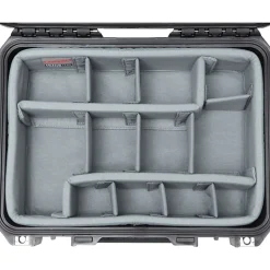 SKB Cases iSeries Protective Electronics Case With Dividers And Lid Organizer, 15