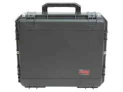 SKB Cases iSeries Protective Case With Cubed Foam And Wheels, 24"H x 21"W x 7"D, Black