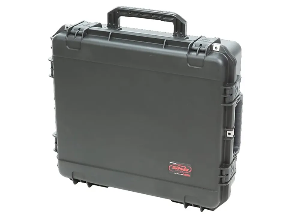 SKB Cases iSeries Protective Case With Cubed Foam And Wheels, 24"H x 21"W x 7"D, Black