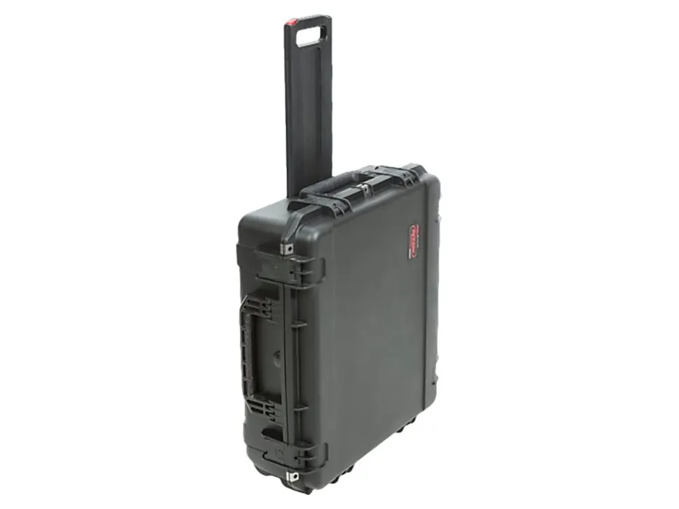 SKB Cases iSeries Protective Case With Cubed Foam And Wheels, 24"H x 21"W x 7"D, Black