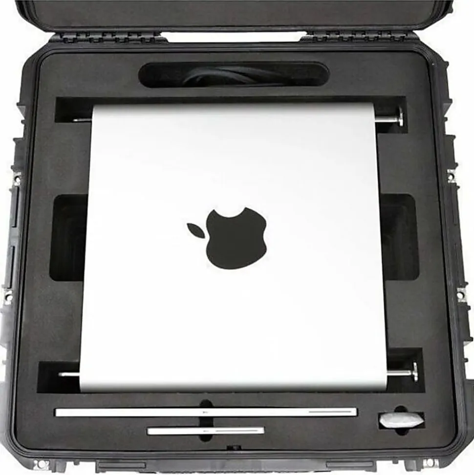 SKB Cases iSeries Protective Case With Custom-Cut Foam Interior And Wheels For Mac Pro Tower
