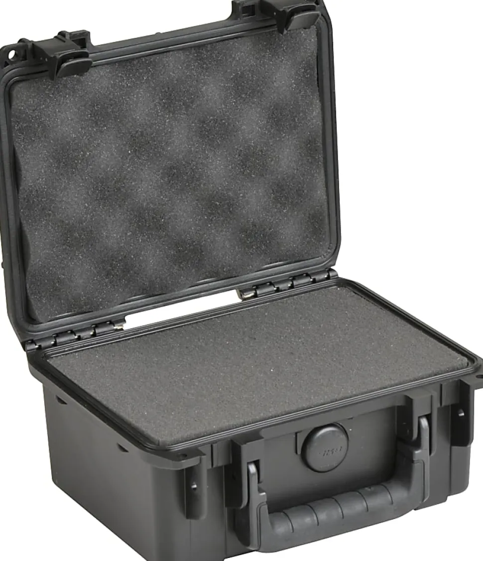 SKB Cases iSeries Small Protective Case With Foam, 8-1/2" x 6" x 6-1/4", Black