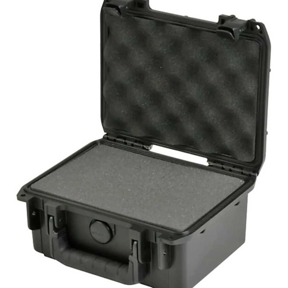 SKB Cases iSeries Small Protective Case With Foam, 8-1/2" x 6" x 6-1/4", Black