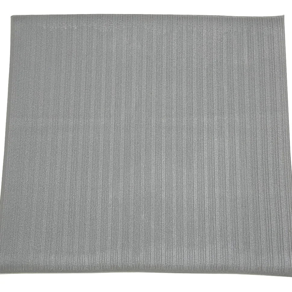SKILCRAFT 7220-01-582-6228 Anti-fatigue Mat - Floor - 36" Length x 24" Width x 0.37" Thickness - Vinyl - Gray