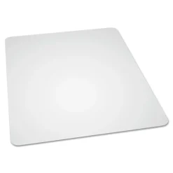 SKILCRAFT® Biobased Chair Mat for Hard Floors, 46" x 60", Clear (AbilityOne 7220016568322)