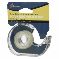 SKILCRAFT Double-Sided Removable Tape, 3/4" x 150" (AbilityOne 7510-01-565-9541)