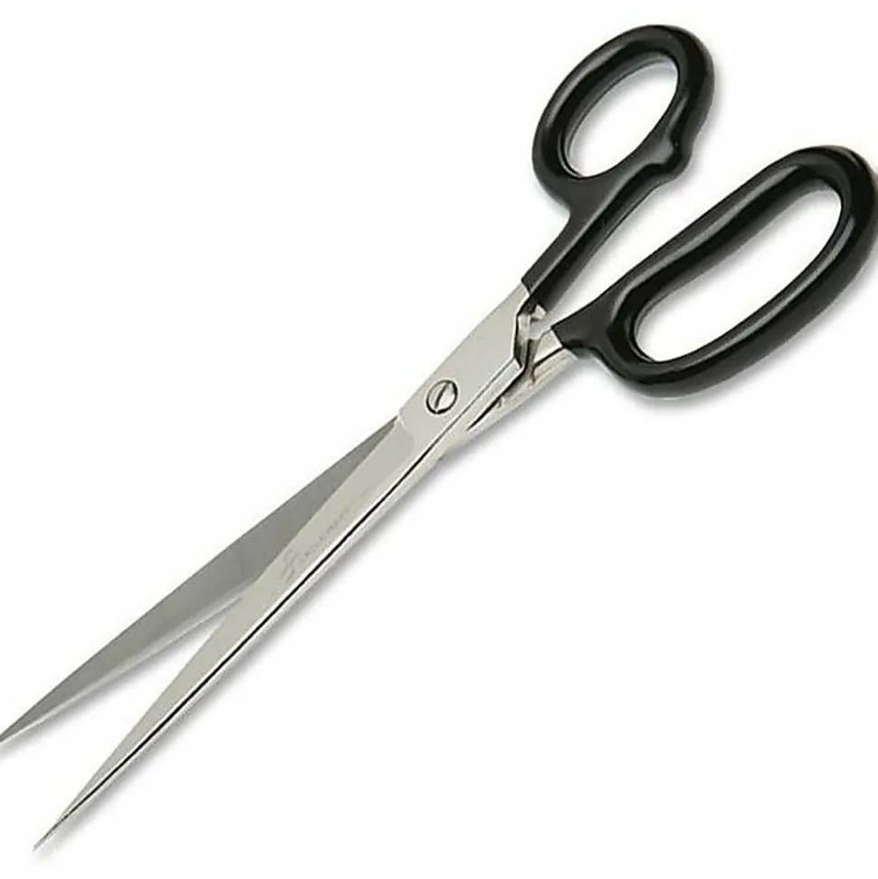 SKILCRAFT® Heavy-Duty Paper Shears, 9", Pointed, Black (AbilityOne 5110-00-161-6912)