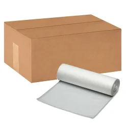 SKILCRAFT High Density (HDPE) Coreless Roll Liners, 33" x 40", 33 Gallons, Box Of 250 (AbilityOne 8105-01-557-4983)