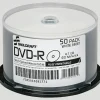SKILCRAFT® Inkjet Printable DVD-R Recordable Media With Spindle, 4.70 GB/120 Minutes, Pack Of 50 Pack