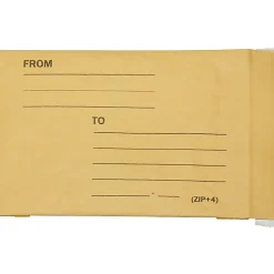 SKILCRAFT® Kraft Lightweight Cushioned Mailers, 8 1/2" x 12", Kraft, Pack Of 100 (AbilityOne 8105-00-117-9869)