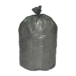 SKILCRAFT Low-Density Trash Bags, Coreless Roll, Heavy Duty, 38" x 58", 1.1 mil, 60 Gallons, 10 Count (AbilityOne 8105-01-517-1364)