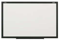 SKILCRAFT® Magnetic Dry-Erase Whiteboard, 36" x 48", Aluminum Frame With Black Finish (AbilityOne 7110 01 651 1291)