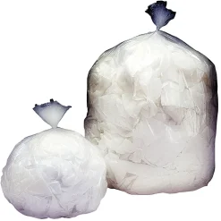 Skilcraft® Maximum Performance Can Liners, 33" x 39", Clear, Box Of 125