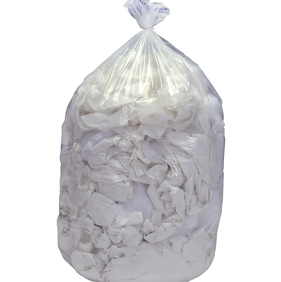 Skilcraft® 0.35-mil ProPerformance Can Liners - Linear Low Density, 12-16 Gallons, 24" x 32", Clear, Box Of 500