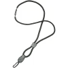 SKILCRAFT® Premium Lanyard With Swivel Hook, 36", Black, Pack Of 12 (AbilityOne 8455-01-613-0192)