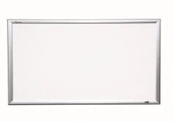 SKILCRAFT®/Quartet® Magnetic Dry-Erase Wallboard, 48" x 72", Aluminum Frame With Silver Finish