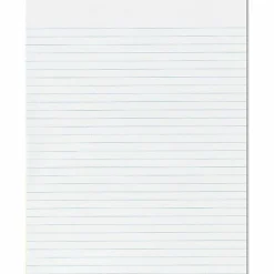 SKILCRAFT® 30% Recycled Glued Writing Pads, 8 1/2" x 11", White, Legal Ruled Both Sides, Pack Of 12 (AbilityOne 7530-01-124-5660)