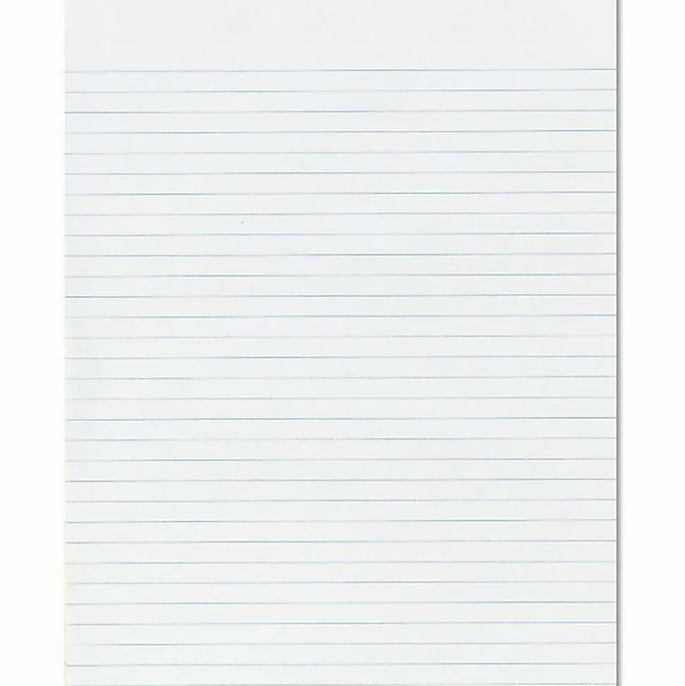 SKILCRAFT® 30% Recycled Glued Writing Pads, 8 1/2" x 11", White, Legal Ruled Both Sides, Pack Of 12 (AbilityOne 7530-01-124-5660)