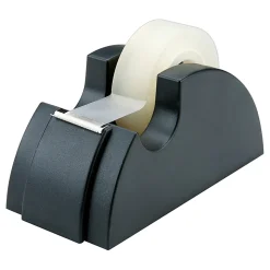 SKILCRAFT 75% Recycled Tape Dispenser, 1" Core, Black (AbilityOne 7520-00-240-2411)