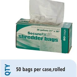 SKILCRAFT Shredder Bags, 31