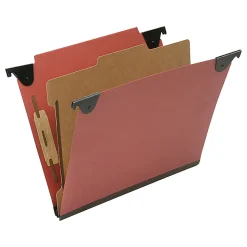 SKILCRAFT Straight Tab Cut Letter Hanging Folder - 2" Folder Capacity - 8 1/2"x11" - Top Tab Position - NSN6815829