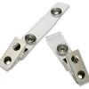 SKILCRAFT® Strap Adapter, 3/4" x 2", Clear, Pack Of 100 (AbilityOne 8455-01-645-2727)