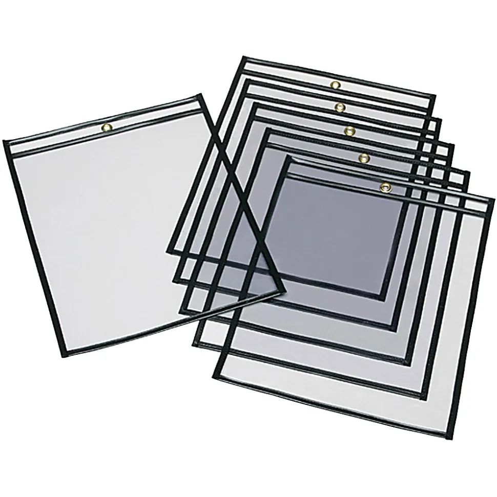 SKILCRAFT® Transparent Poly Envelopes, Clear, Pack Of 100 (AbilityOne 7510-00-272-9805)