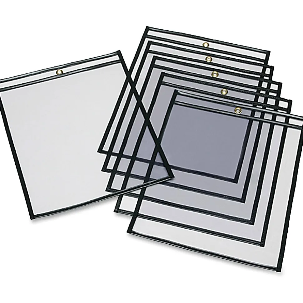 SKILCRAFT® Transparent Poly Envelopes, Clear, Pack Of 100 (AbilityOne 7510-00-272-9805)