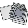 SKILCRAFT® #13 Transparent Poly Envelopes, Clear/Black, Pack Of 25 (AbilityOne 7510-01-647-7926)