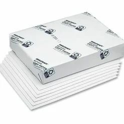 SKILCRAFTĀ® Type IV Bond And Writing Paper, White, Letter Size (8 1/2" x 11"), 20 Lb, 500 Sheets Per Ream, 10 Reams (AbilityOne 7530-00-290-0617)