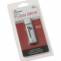 SKILCRAFT USB Flash Drive With 256-Bit AES Encryption, 2GB (AbilityOne 7045-01-558-4986)