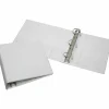 SKILCRAFT View 3-Ring Binder, 2 1/2" D-Rings, White (AbilityOne 7510-01-384-8673)