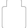 SKILCRAFT® Vinyl Chair Mat, 45" x 53"