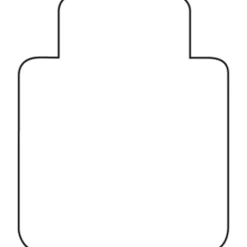 SKILCRAFT® Vinyl Chair Mat, 45" x 53"