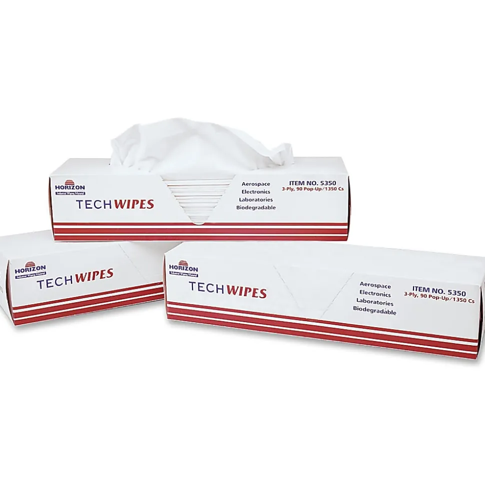 SKILCRAFT Wiping Medium/Light-Duty 3 Ply Towels, Box Of 150 (AbilityOne 7920-01-448-7052)