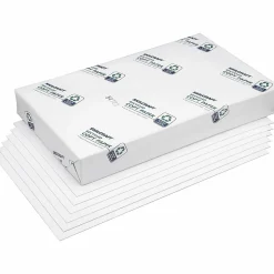 SKILCRAFT® Xerographic Copy Paper, 5 Reams, White, Ledger (11"x17"), 2500 Sheets Per Case, 20 Lb, 50% Recycled (AbilityOne 7530-01-085 5225) - 855225