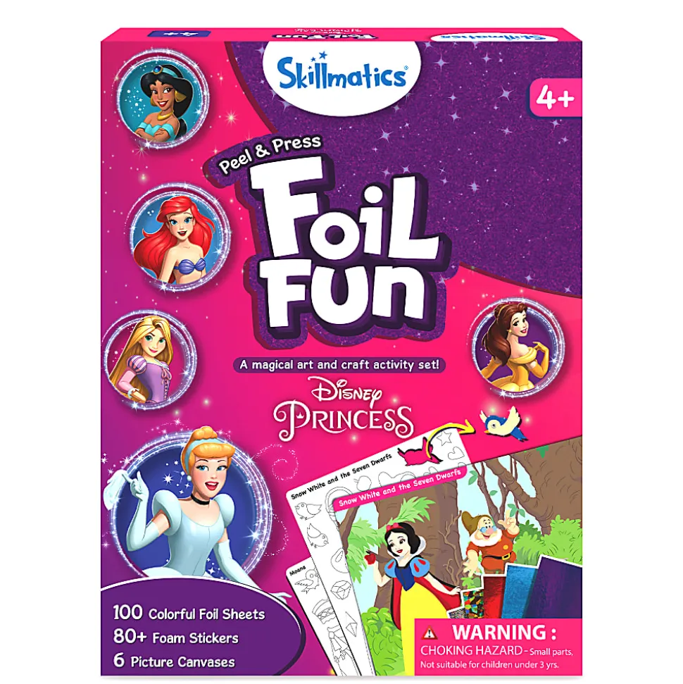 Skillmatics Foil Fun Disney Princess Craft Kit