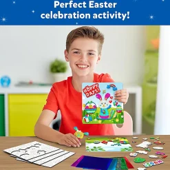 Skillmatics Foil Fun Easter Cards Craft Kit, Kit Of 180 Pieces