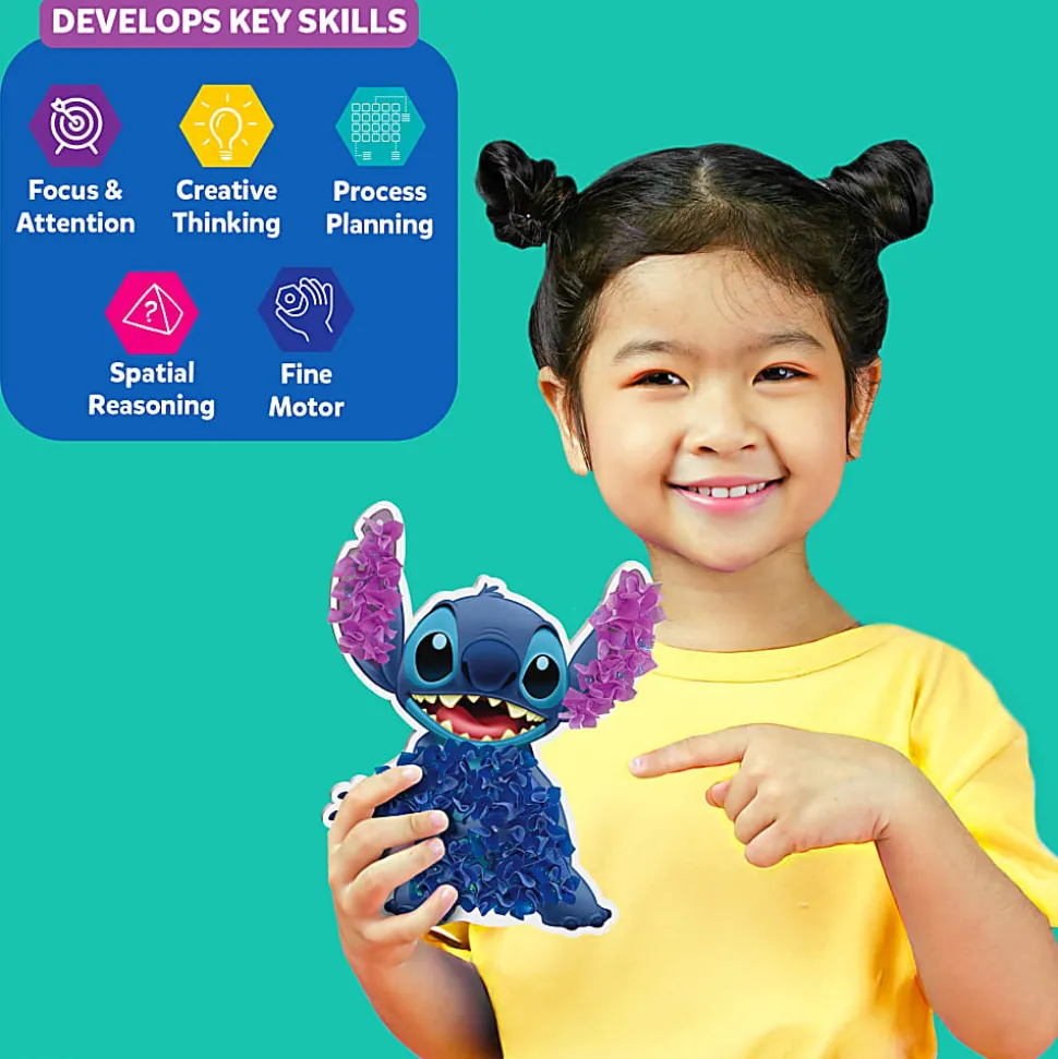 Skillmatics Poke In Art Set, Lilo and Stitch