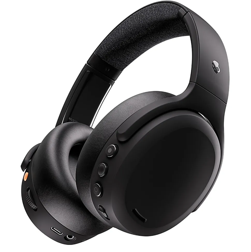 Skullcandy Crusher ANC 2 Bluetooth® Over-Ear Sensory Bass Headphones With Microphone, Black, S6CAW-R740