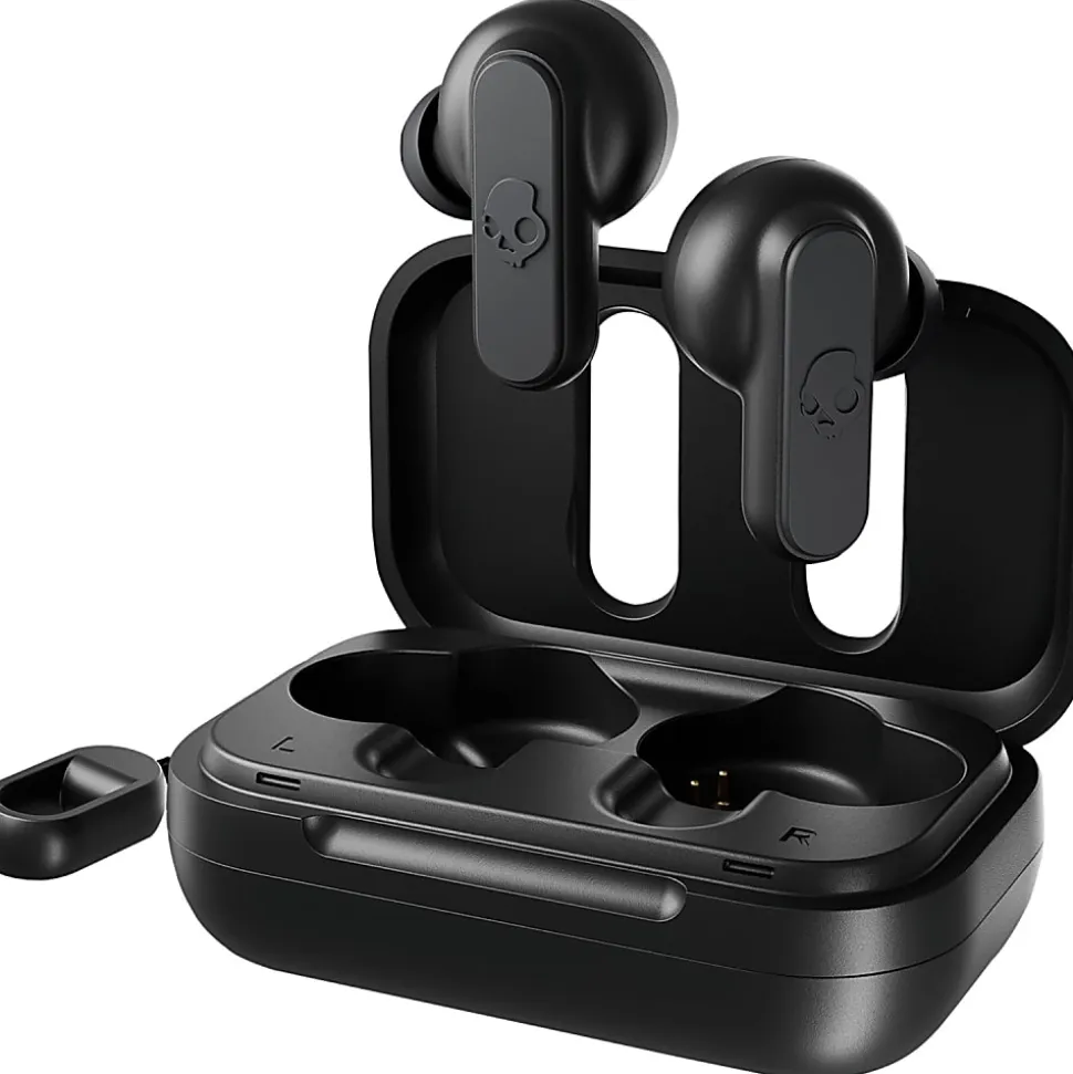 Skullcandy Grind In-Ear True Wireless Headphones, True Black
