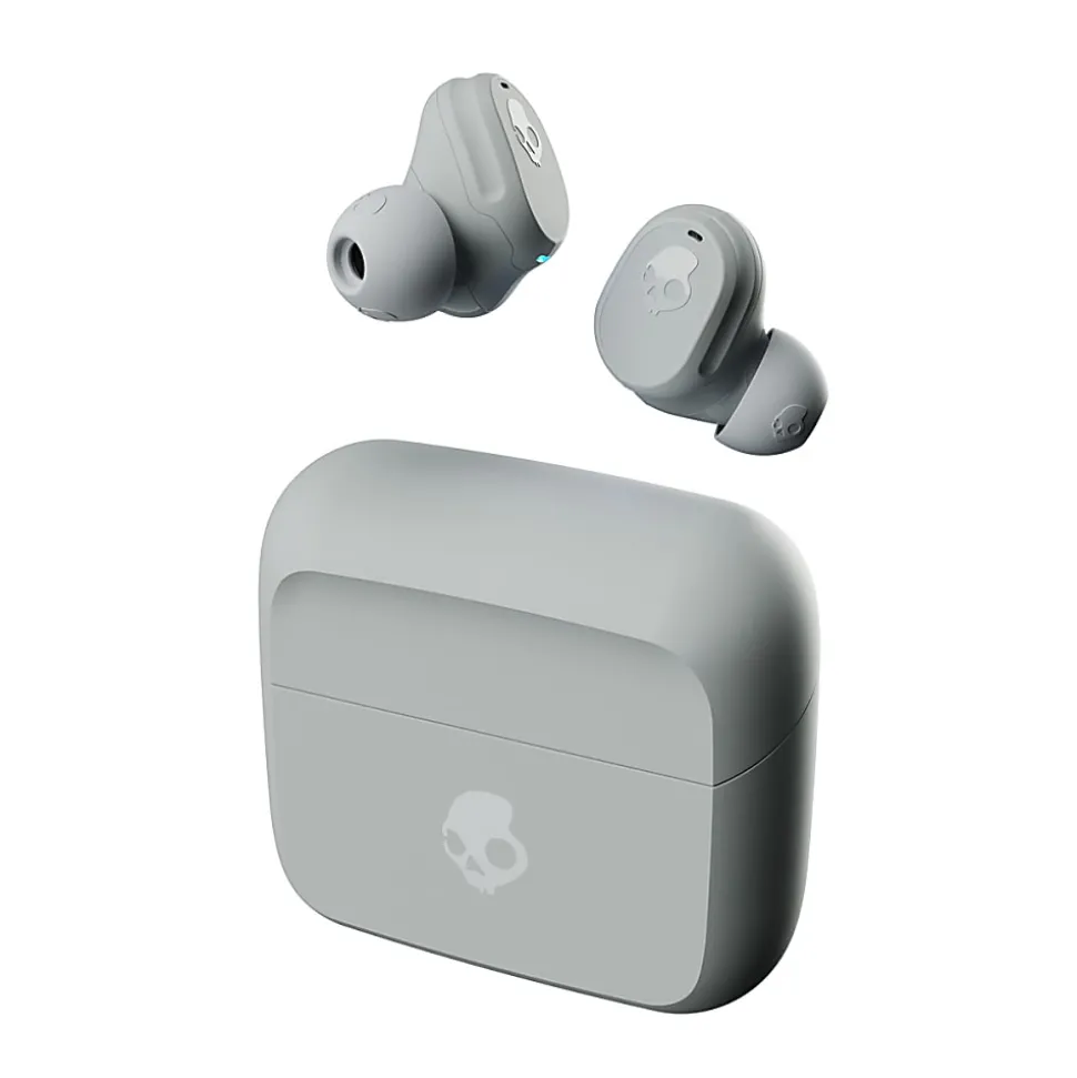 Skullcandy Mod True Wireless Earphones With Mic, Light Gray