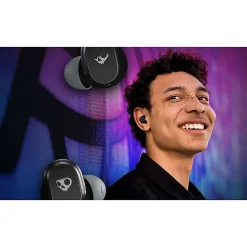 Skullcandy Mod True Wireless Earphones With Mic, Light Gray