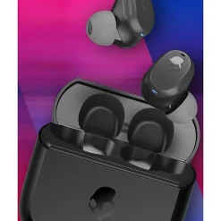 Skullcandy Mod True Wireless Earphones With Mic, Light Gray